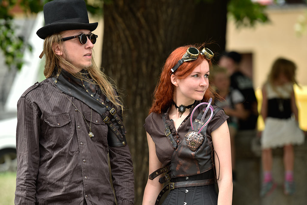 Festiwal dla fanów muzyki gotyckiej Castle Party 2015 w Bolkowie.