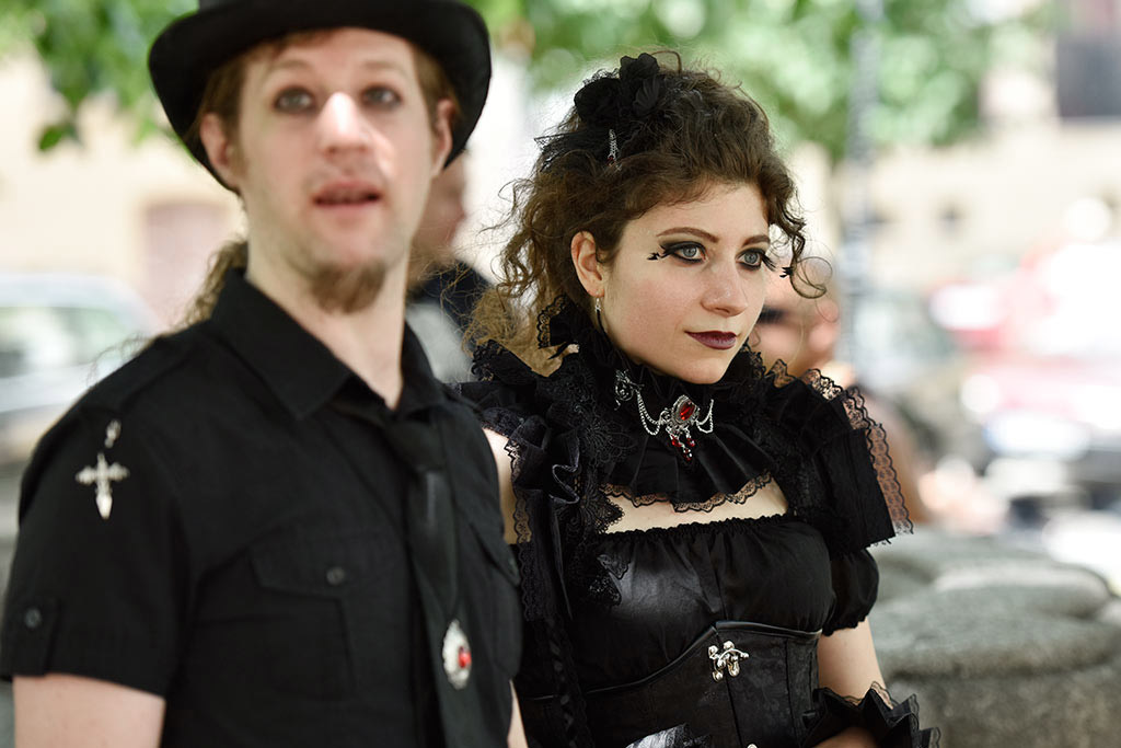 Festiwal dla fanów muzyki gotyckiej Castle Party 2015 w Bolkowie.
