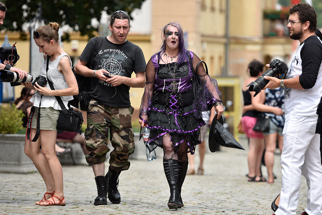 Festiwal dla fanów muzyki gotyckiej Castle Party 2015 w Bolkowie.