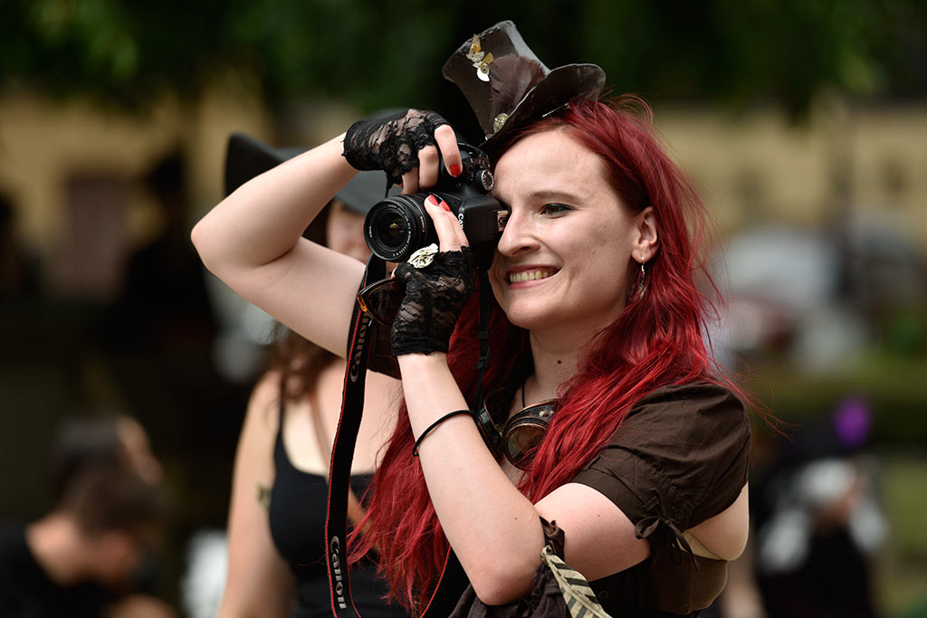 Festiwal dla fanów muzyki gotyckiej Castle Party 2015 w Bolkowie.