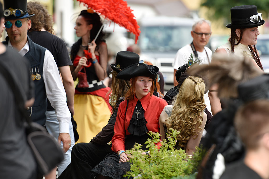 Festiwal dla fanów muzyki gotyckiej Castle Party 2015 w Bolkowie.