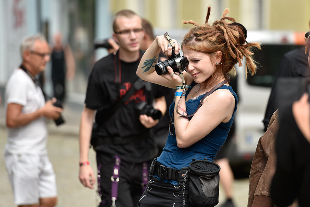 Festiwal dla fanów muzyki gotyckiej Castle Party 2015 w Bolkowie.