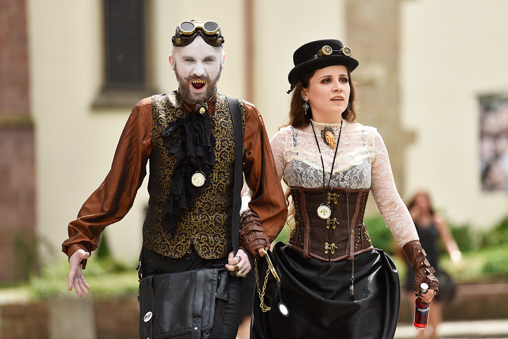 Festiwal dla fanów muzyki gotyckiej Castle Party 2015 w Bolkowie.