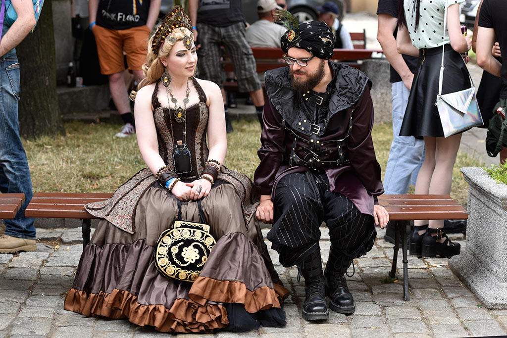 Festiwal dla fanów muzyki gotyckiej Castle Party 2015 w Bolkowie.