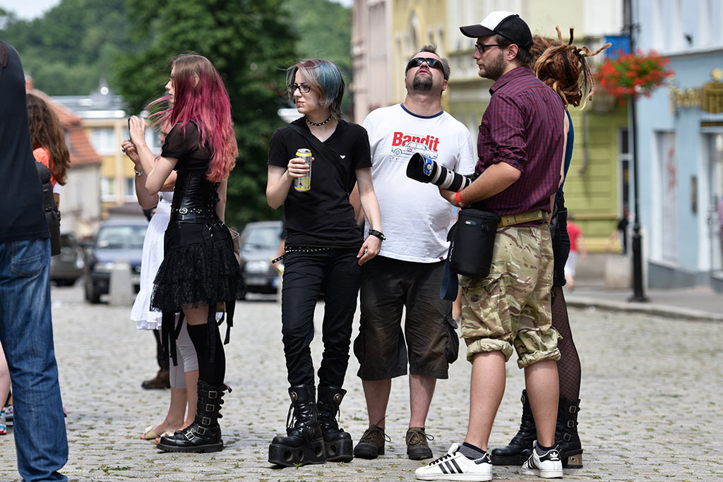 Festiwal dla fanów muzyki gotyckiej Castle Party 2015 w Bolkowie.