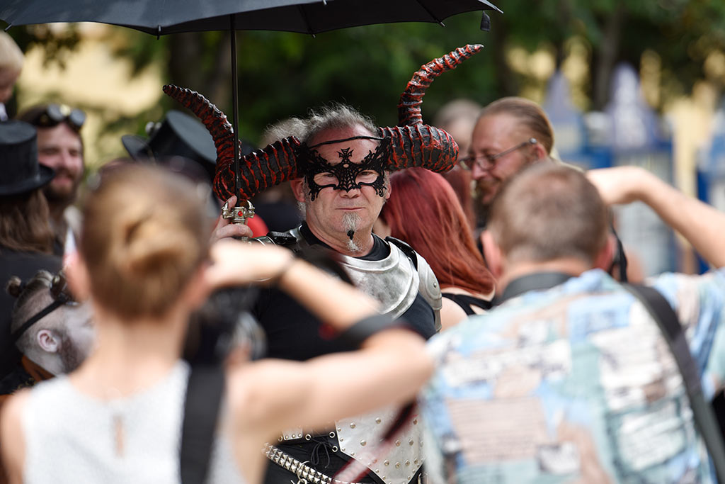 Festiwal dla fanów muzyki gotyckiej Castle Party 2015 w Bolkowie.