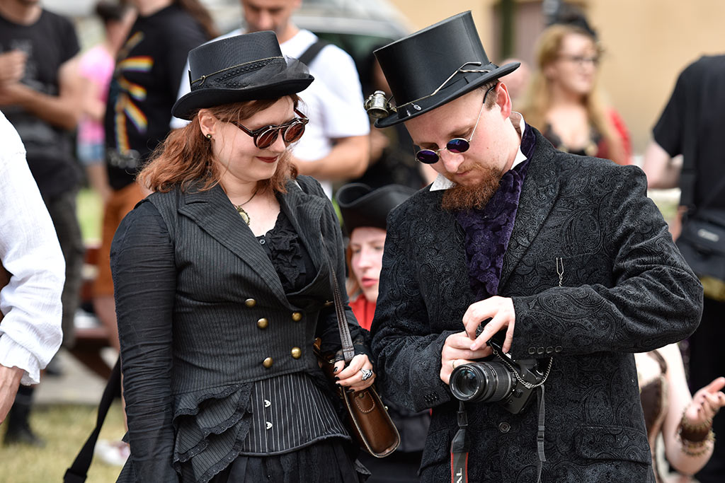 Festiwal dla fanów muzyki gotyckiej Castle Party 2015 w Bolkowie.