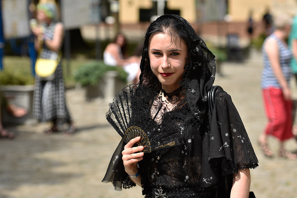 Festiwal dla fanów muzyki gotyckiej Castle Party 2015 w Bolkowie.