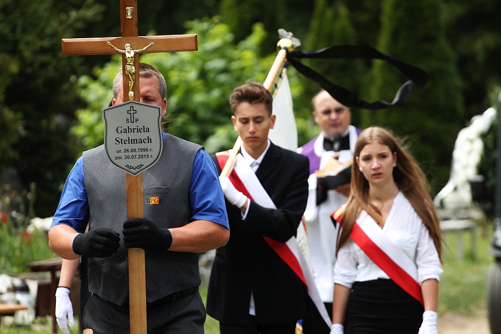 Setki osób uczestniczyło w ostatnim pożegnaniu Gabrysi Stelmach