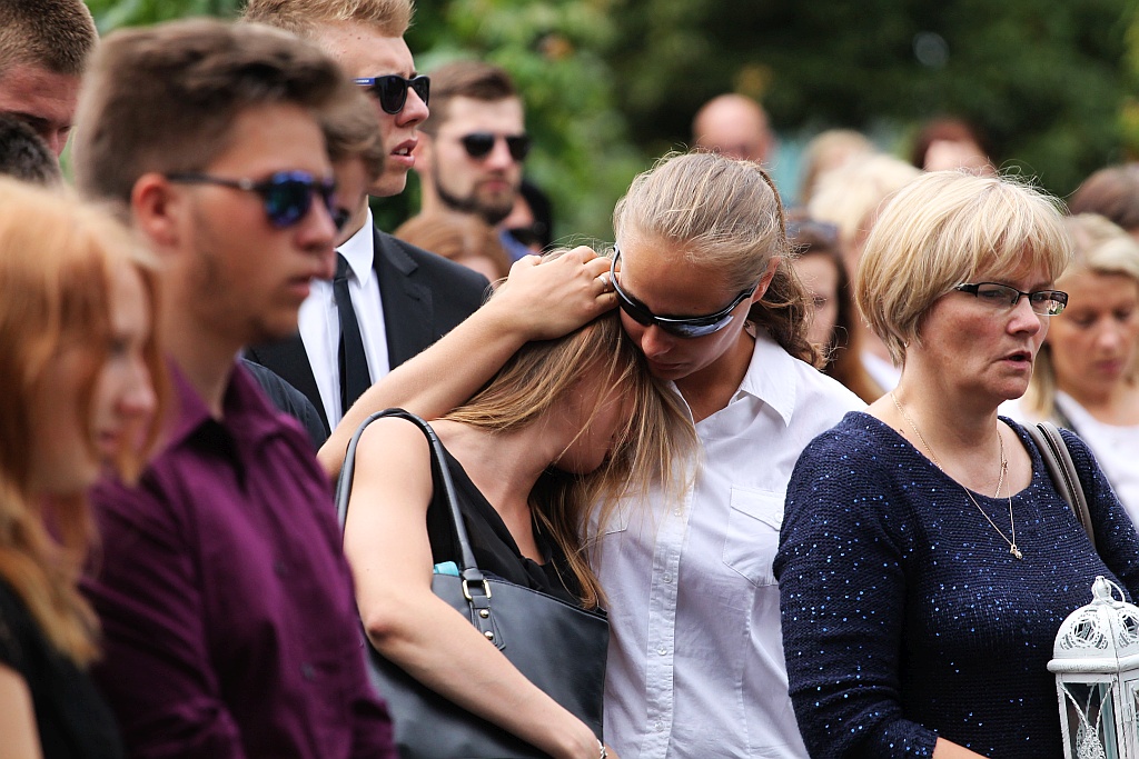 Setki osób uczestniczyło w ostatnim pożegnaniu Gabrysi Stelmach