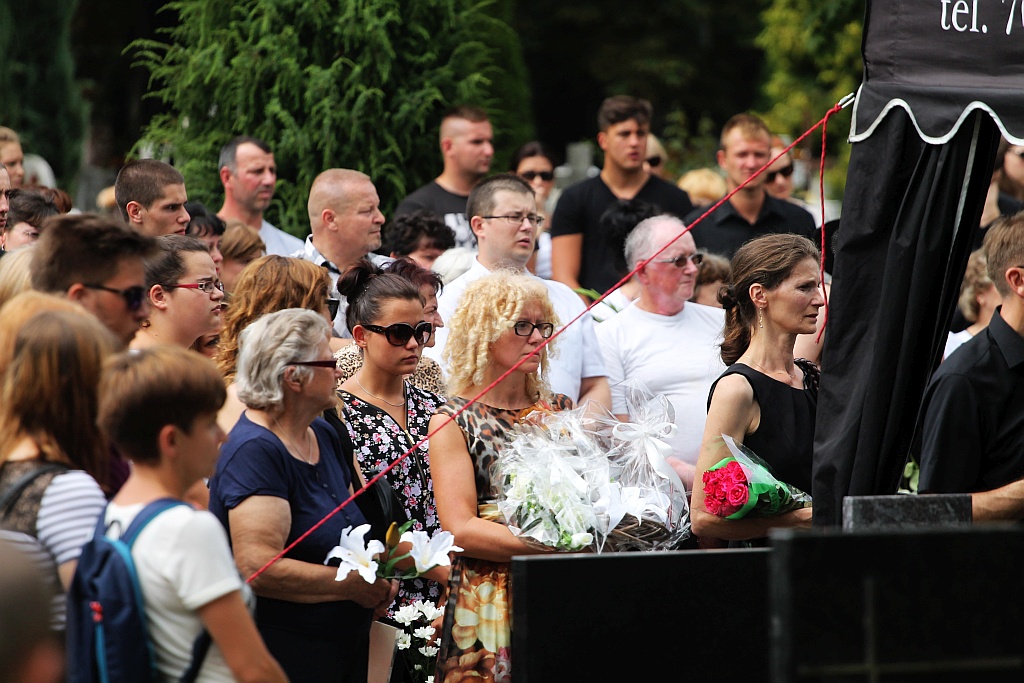 Setki osób uczestniczyło w ostatnim pożegnaniu Gabrysi Stelmach