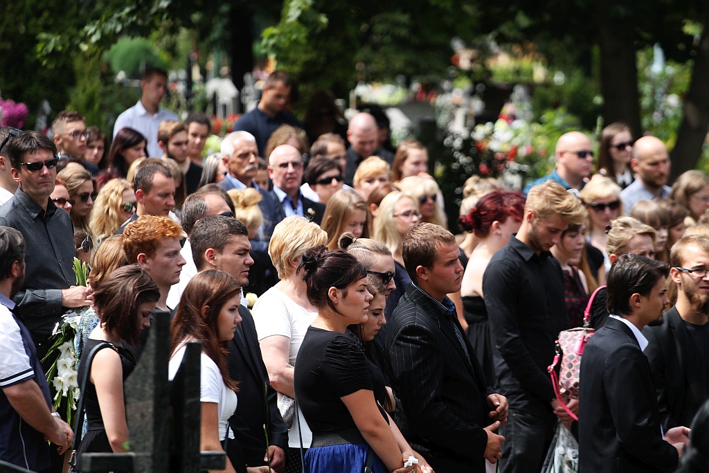 Setki osób uczestniczyło w ostatnim pożegnaniu Gabrysi Stelmach