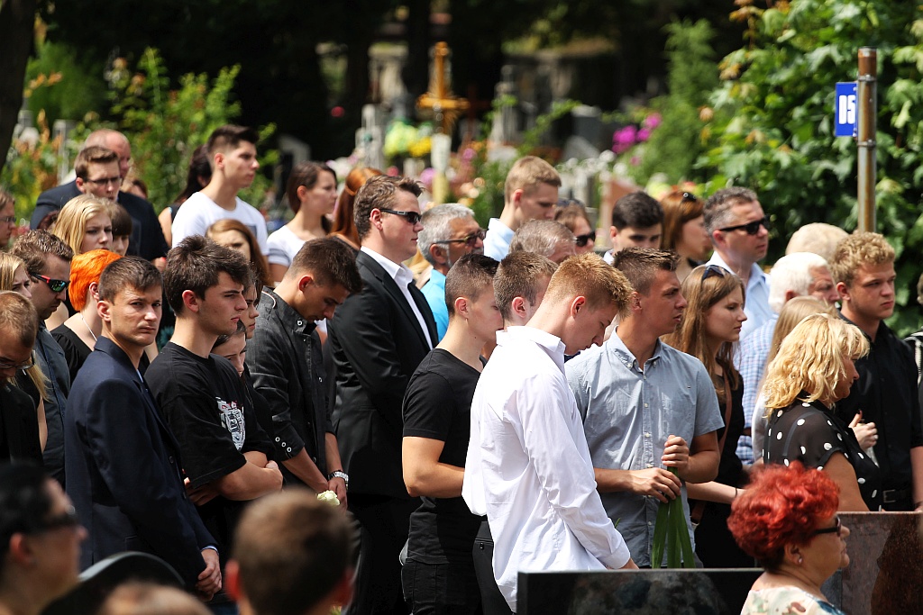 Setki osób uczestniczyło w ostatnim pożegnaniu Gabrysi Stelmach