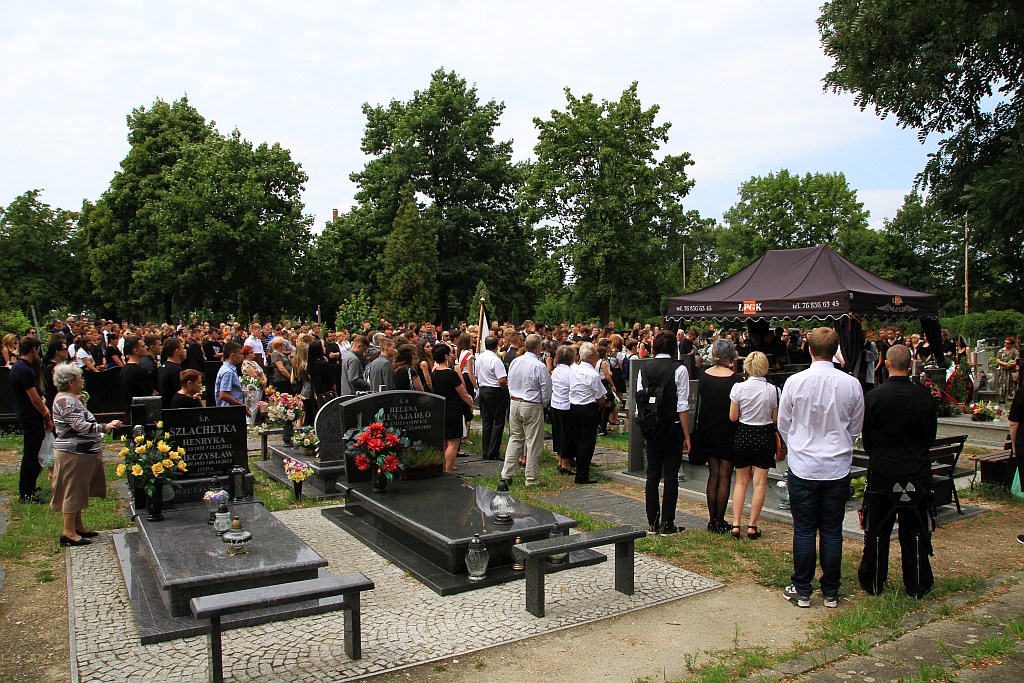 Setki osób uczestniczyło w ostatnim pożegnaniu Gabrysi Stelmach