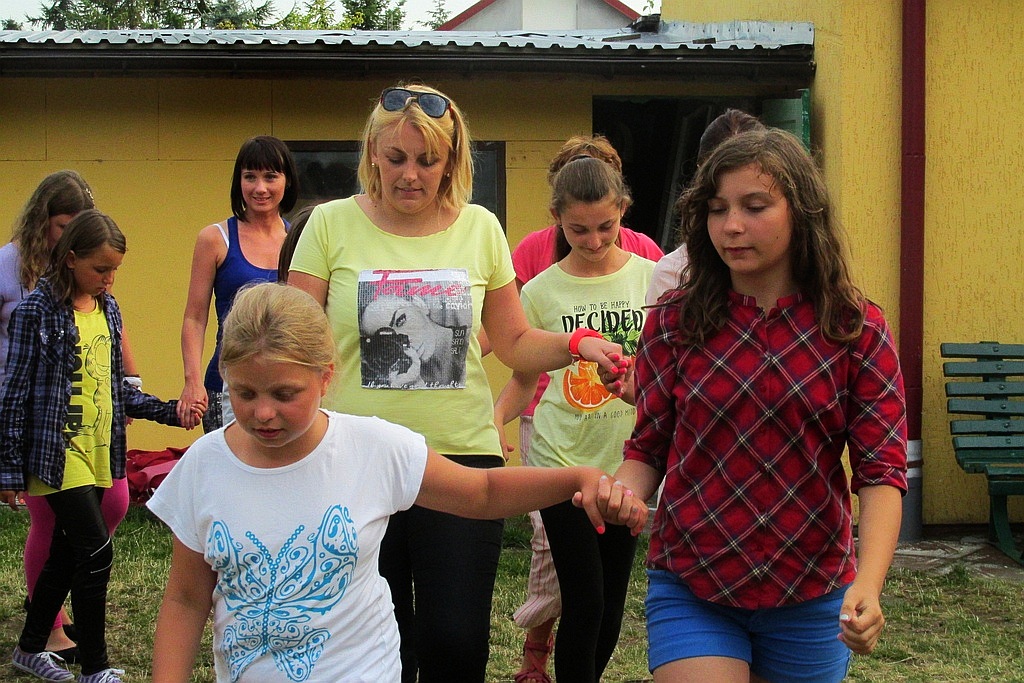 Na kolonii w Darłowie dzieci bawią się wesoło