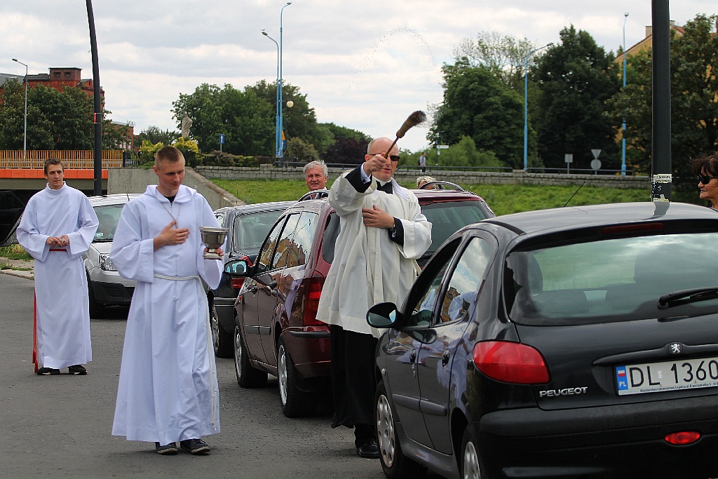 Poświęcili auta w parafii nad Kaczawą
