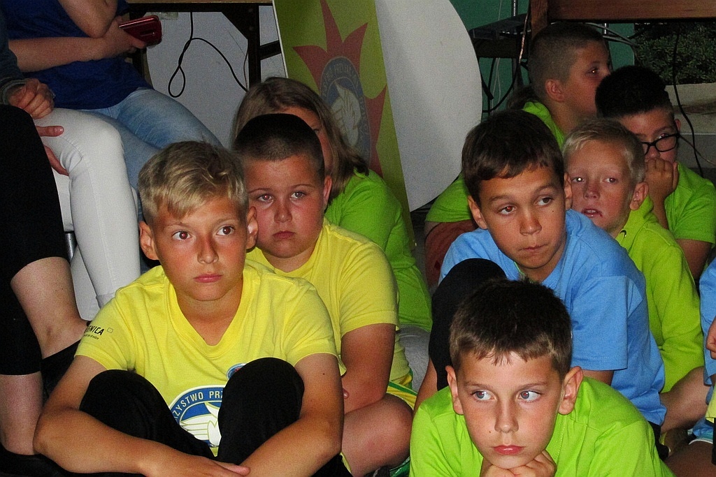 Na kolonii w Darłowie dzieci bawią się wesoło