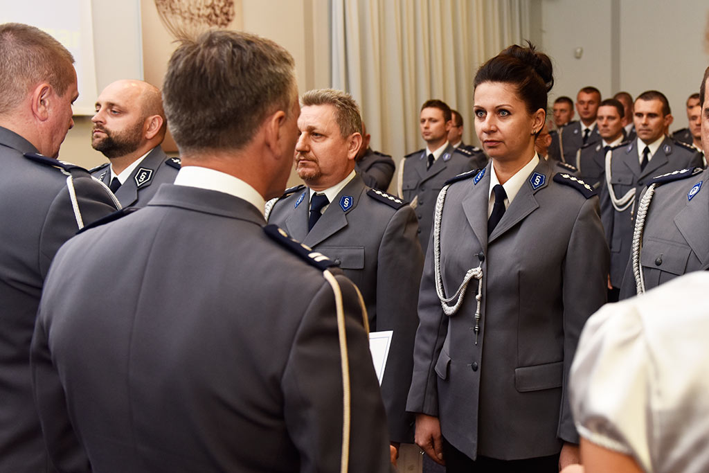 Świętowała policja. Były awanse i odznaczenia