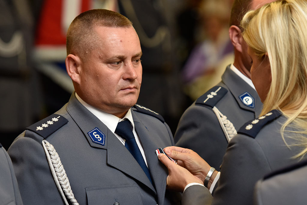 Świętowała policja. Były awanse i odznaczenia