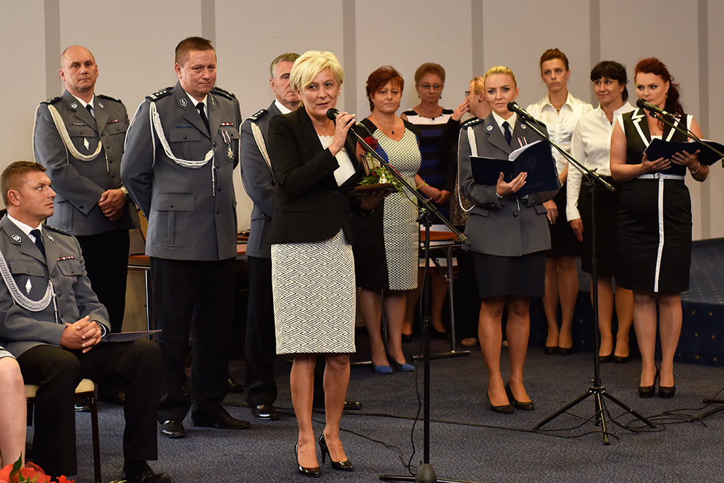 Świętowała policja. Były awanse i odznaczenia