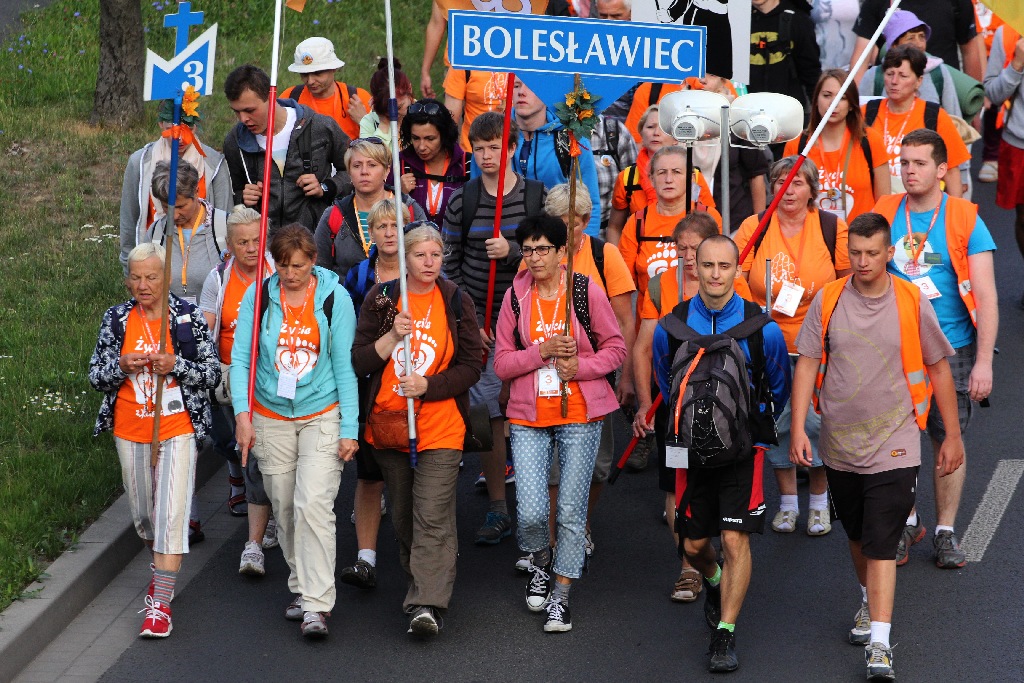 Po raz 23. poszli z Legnicy na Jasną Górę
