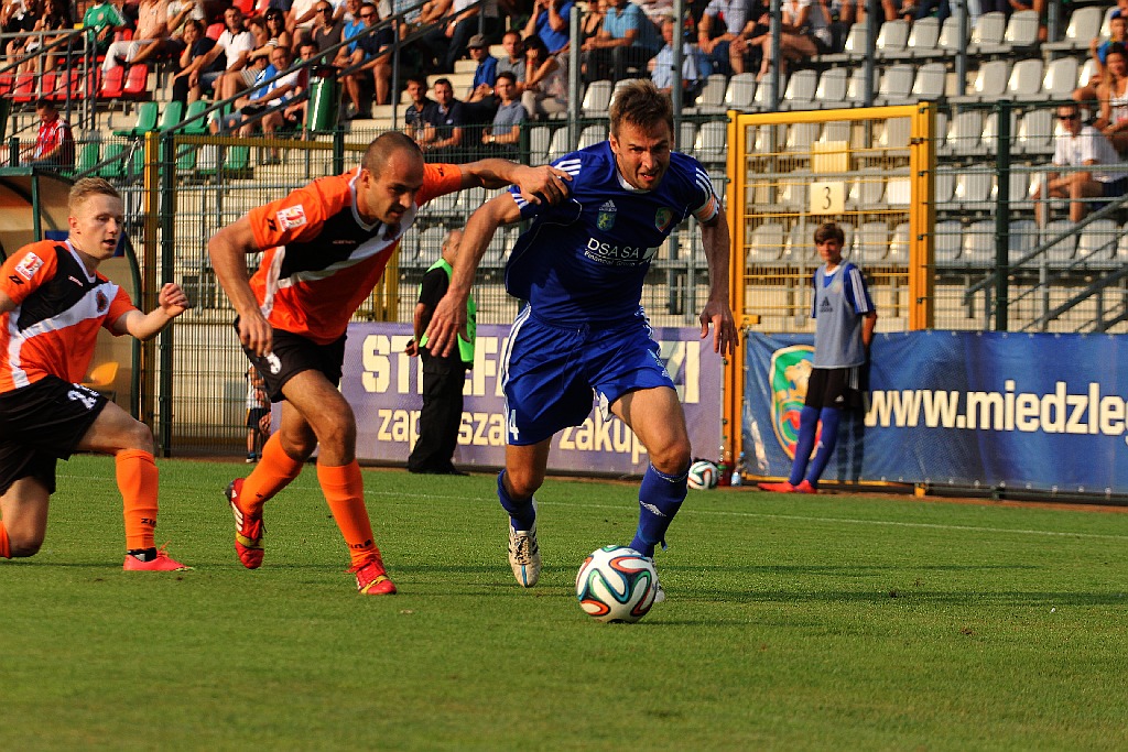 Derby dla Chrobrego. Miedź słaba i bezradna
