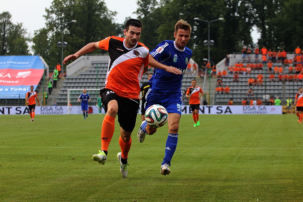 Derby dla Chrobrego. Miedź słaba i bezradna
