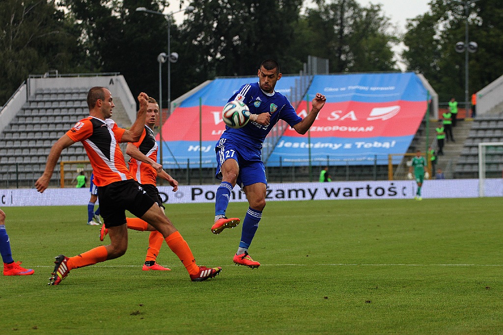 Derby dla Chrobrego. Miedź słaba i bezradna
