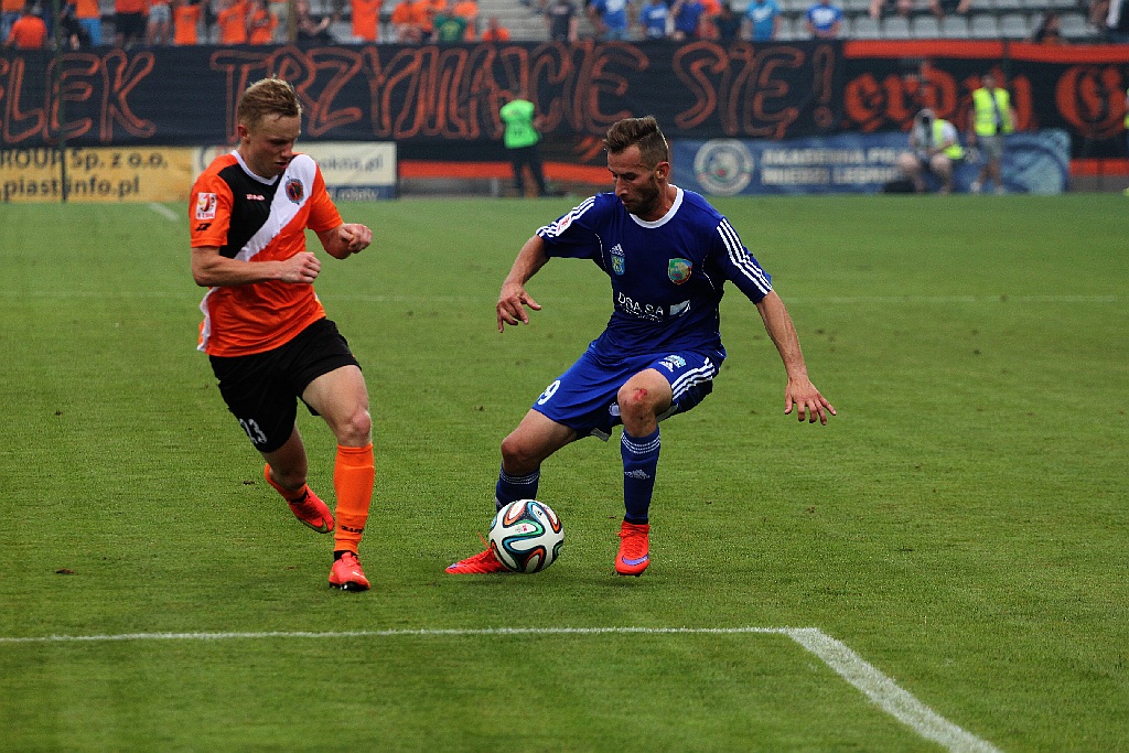 Derby dla Chrobrego. Miedź słaba i bezradna
