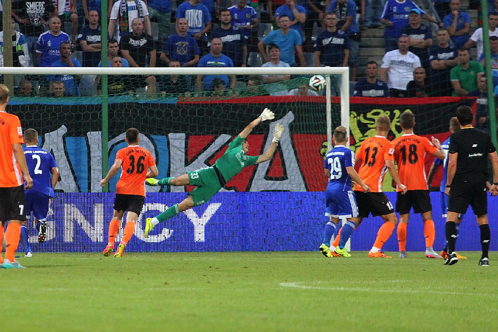 Derby dla Chrobrego. Miedź słaba i bezradna
