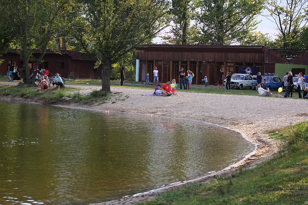 Pożegnanie lata na kąpielisku w Jezierzanach