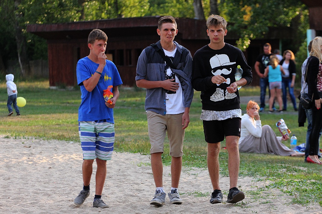 Pożegnanie lata na kąpielisku w Jezierzanach