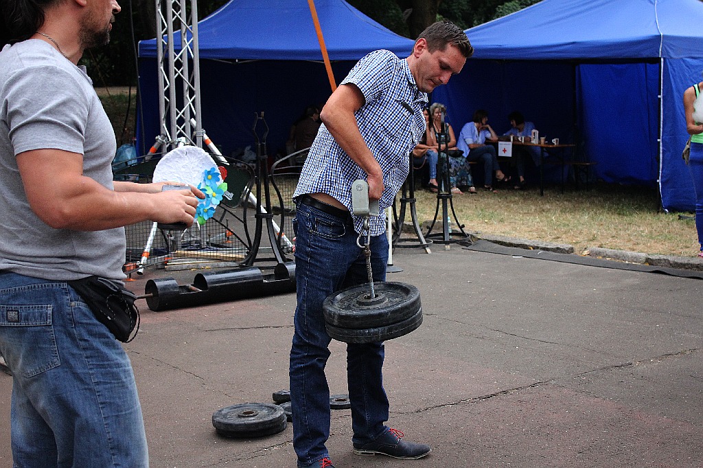 Prochowicka Biesiada nad Kaczawą pod znakiem strongman