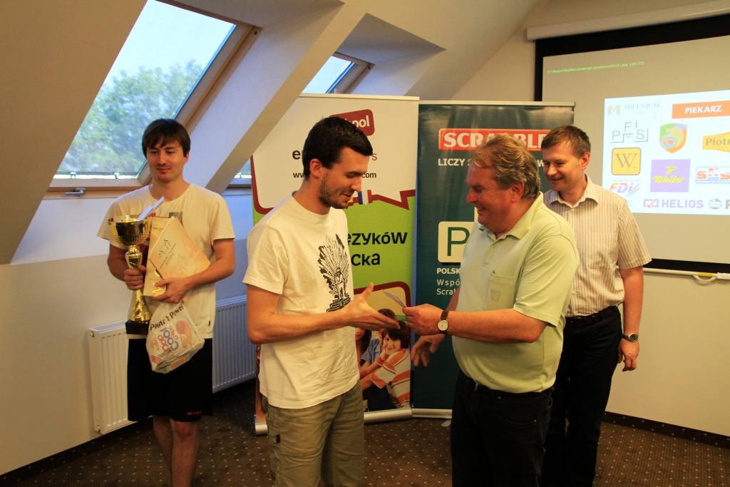 Puchar Polski w Scrabble w Hotelu Milenium. Zakończenie turnieju