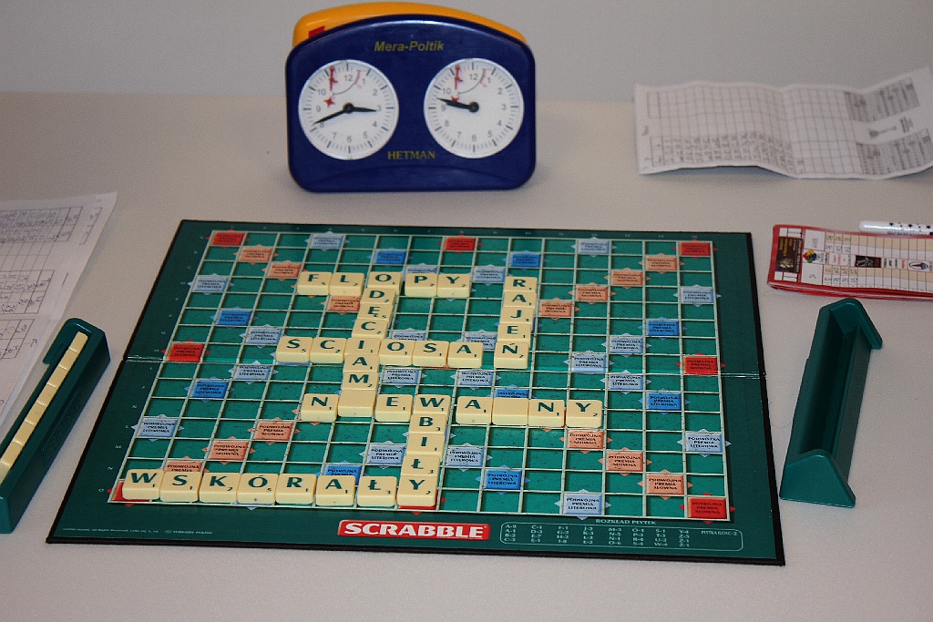 Puchar Polski w Scrabble w Hotelu Milenium cz4