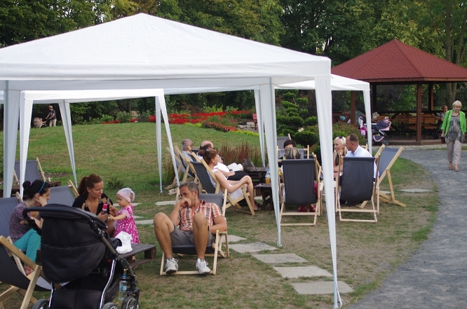 Legniczanie pożegnali wakacje w palmiarni