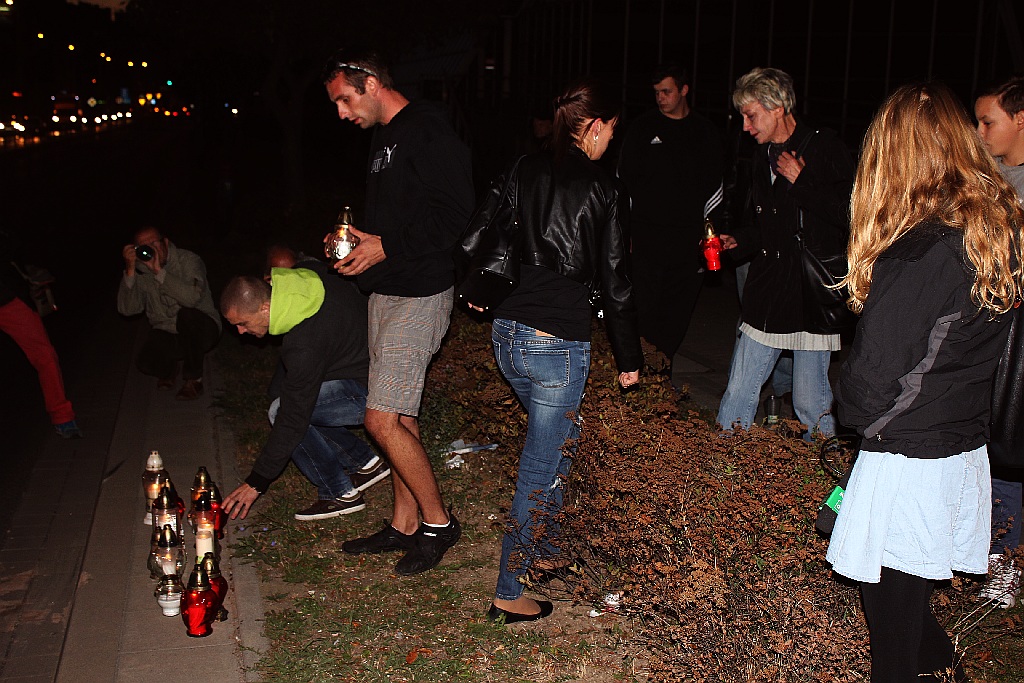 Rodzina, przyjaciele i znajomi uczcili pamięć ofiary pijaka za kierownicą