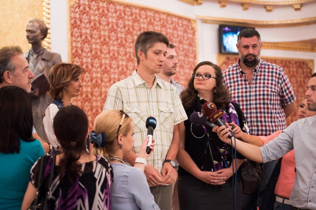 Artyści legnickiego teatru przebywali w Skopje