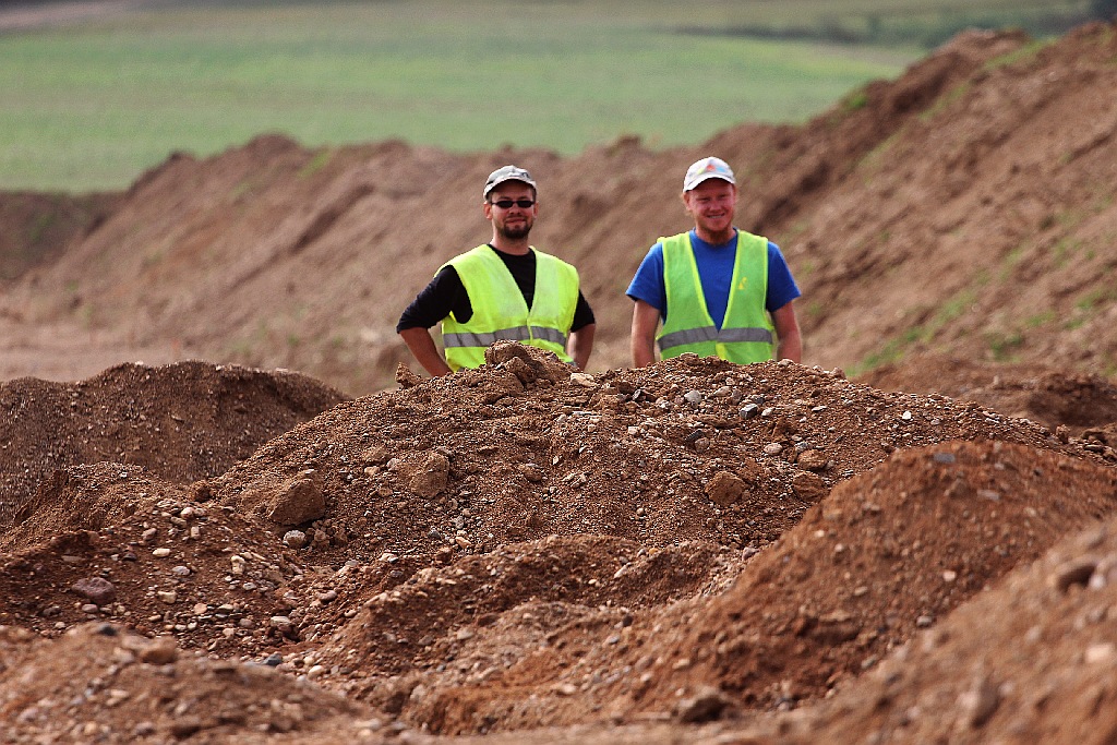 Pod Legnicą podczas budowy drogi S3 odkopali archeologiczne skarby