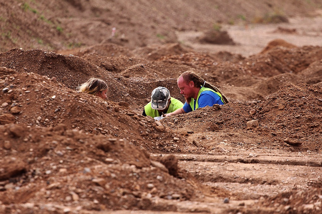 Pod Legnicą podczas budowy drogi S3 odkopali archeologiczne skarby