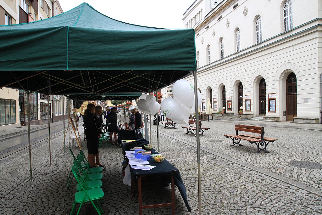 W centrum Legnicy zaroiło się od mundurów celników