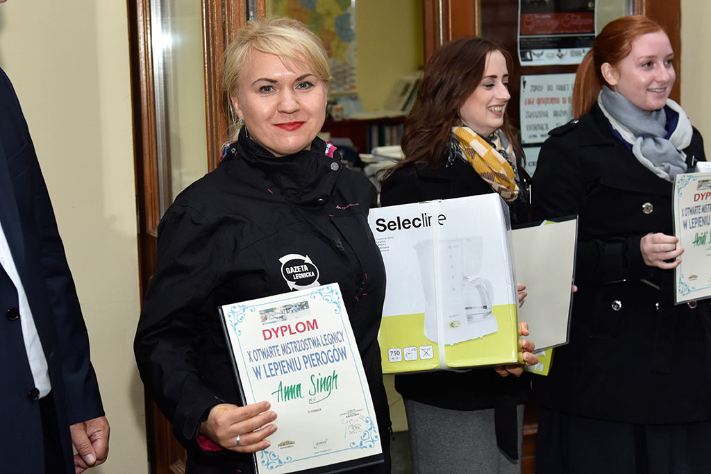 Agnieszka Kuganda najlepsza w Legnicy w lepieniu pierogów