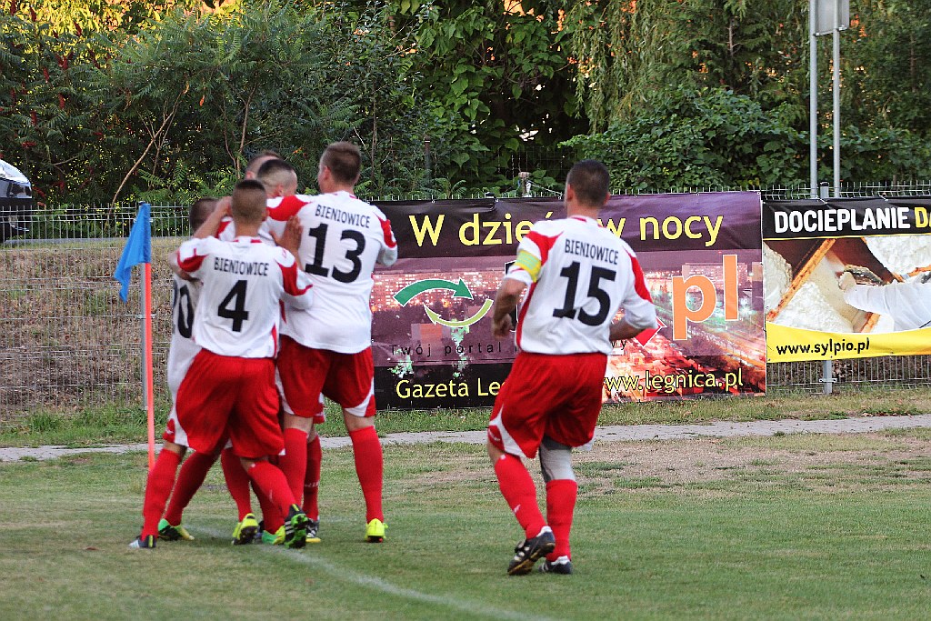 Okręgówka: Kaczawa Bieniowice - Zamet Przemków 4:3 (0:0)