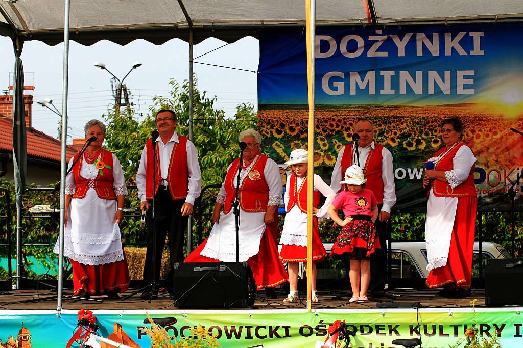 Mieszkańcy gminy Prochowice bawili się na dorocznych dożynkach