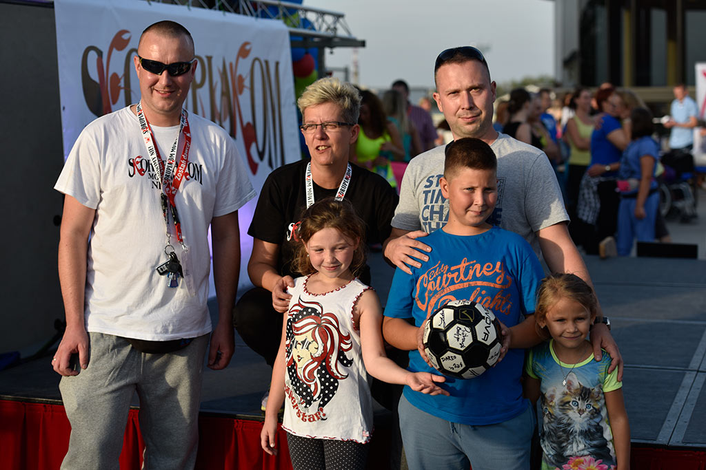 Charytatywny maraton zumby na dachu Galerii Piastów