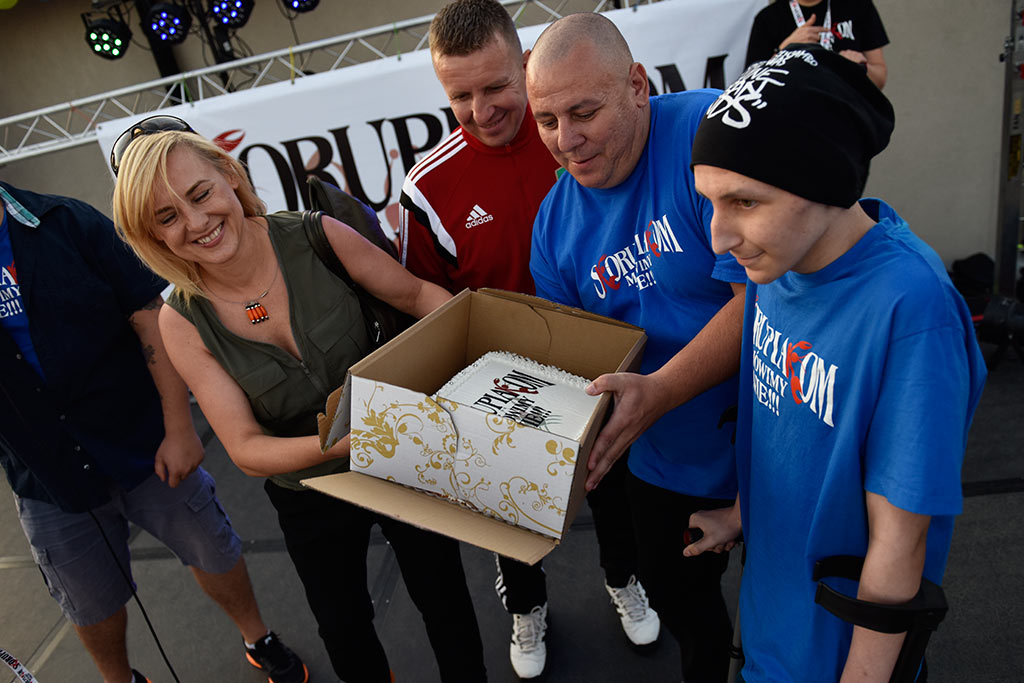 Charytatywny maraton zumby na dachu Galerii Piastów