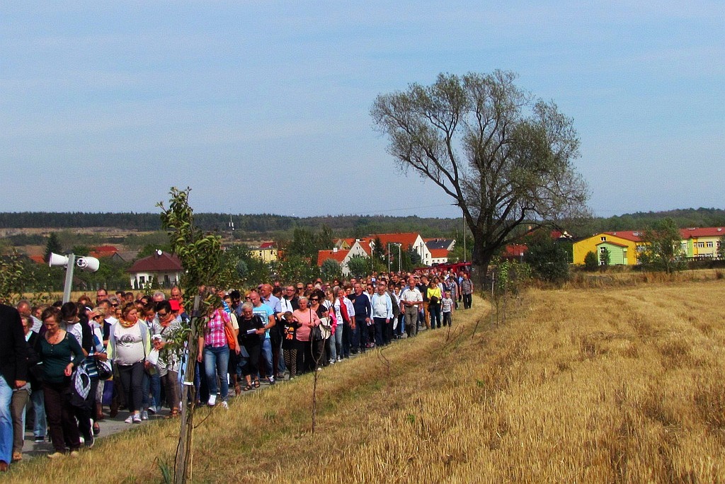Całe rodziny wzięły udział w pielgrzymce rodzinnej na Kalwarię