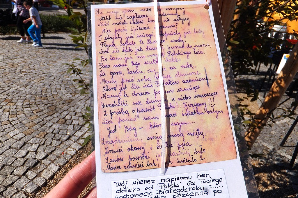 Legniczanie uczestniczyli w odsłonięciu Pomnika Zesłańcom Sybiru