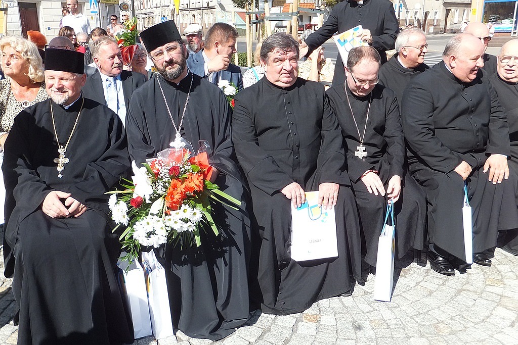 Legniczanie uczestniczyli w odsłonięciu Pomnika Zesłańcom Sybiru