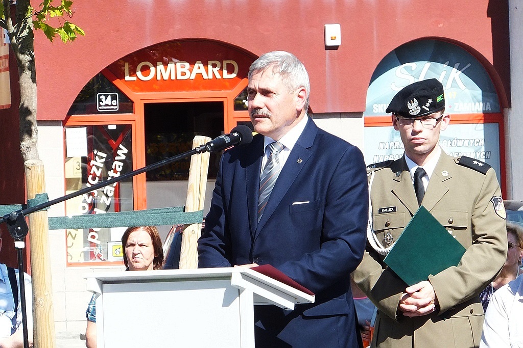 Legniczanie uczestniczyli w odsłonięciu Pomnika Zesłańcom Sybiru